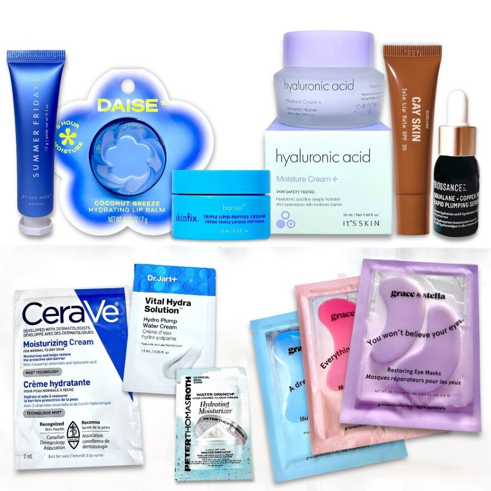 Sephora Favorites Bundle—Skincare Hydration Set—Full Size, Minis, Samples *New*